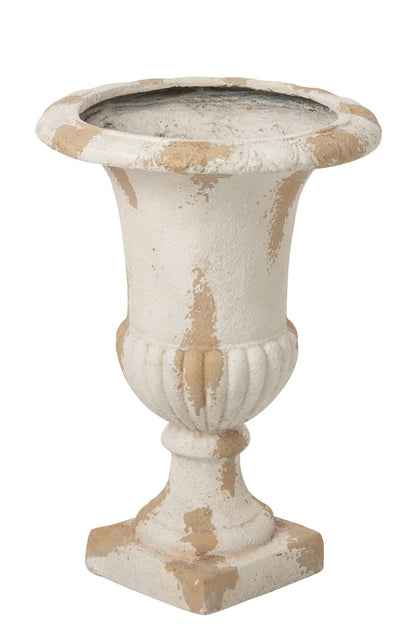 Flowerpot Outdoor Medici Magnesium Ecru/Beige
