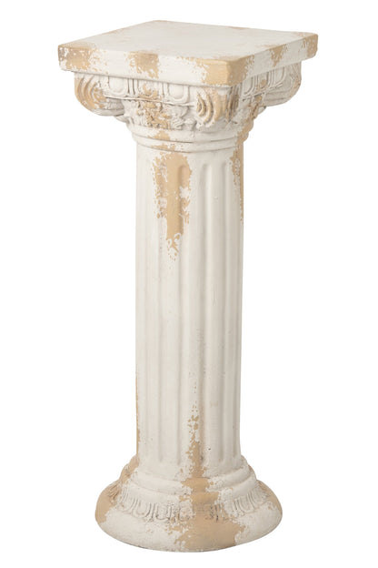 Pedestal Outdoor Roman Magnesium Ecru/Beige Large