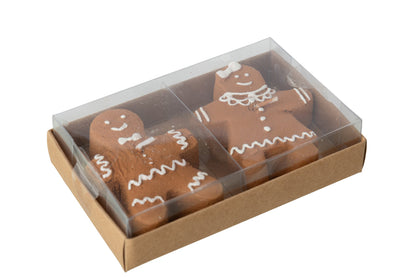 Doos Van 2 Kaars Peperkoek Paraffine Camel