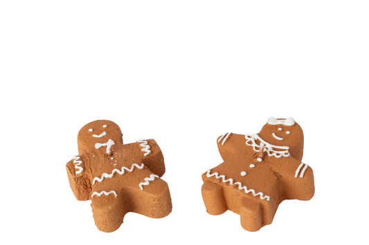 Doos Van 2 Kaars Peperkoek Paraffine Camel