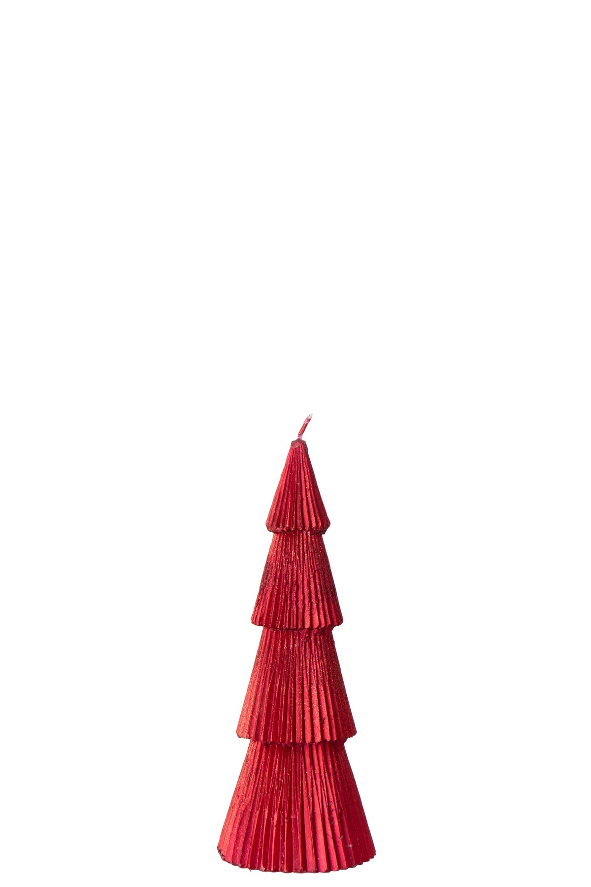 Kaars Dennenboom Paraffine Kerstrood Small