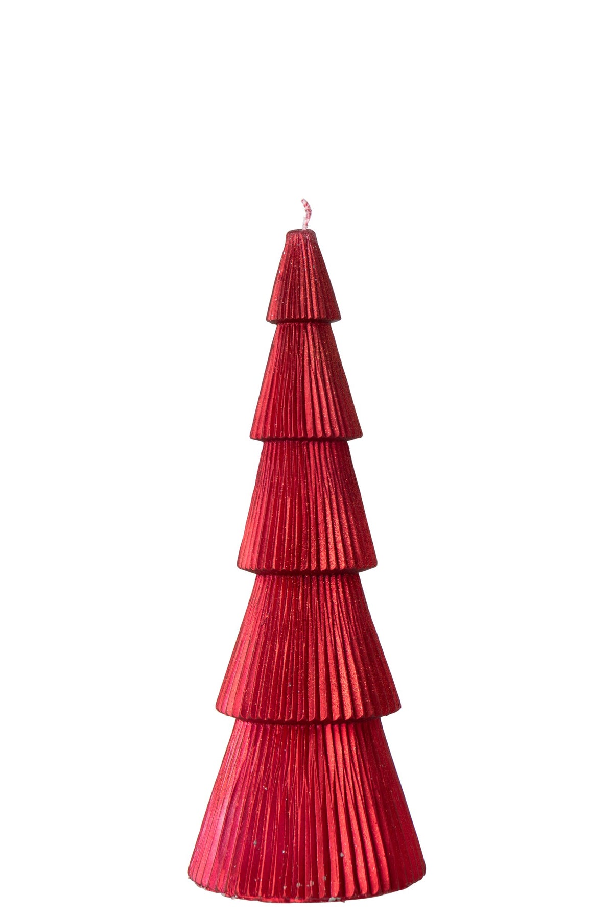 Kaars Dennenboom Paraffine Kerstrood Large