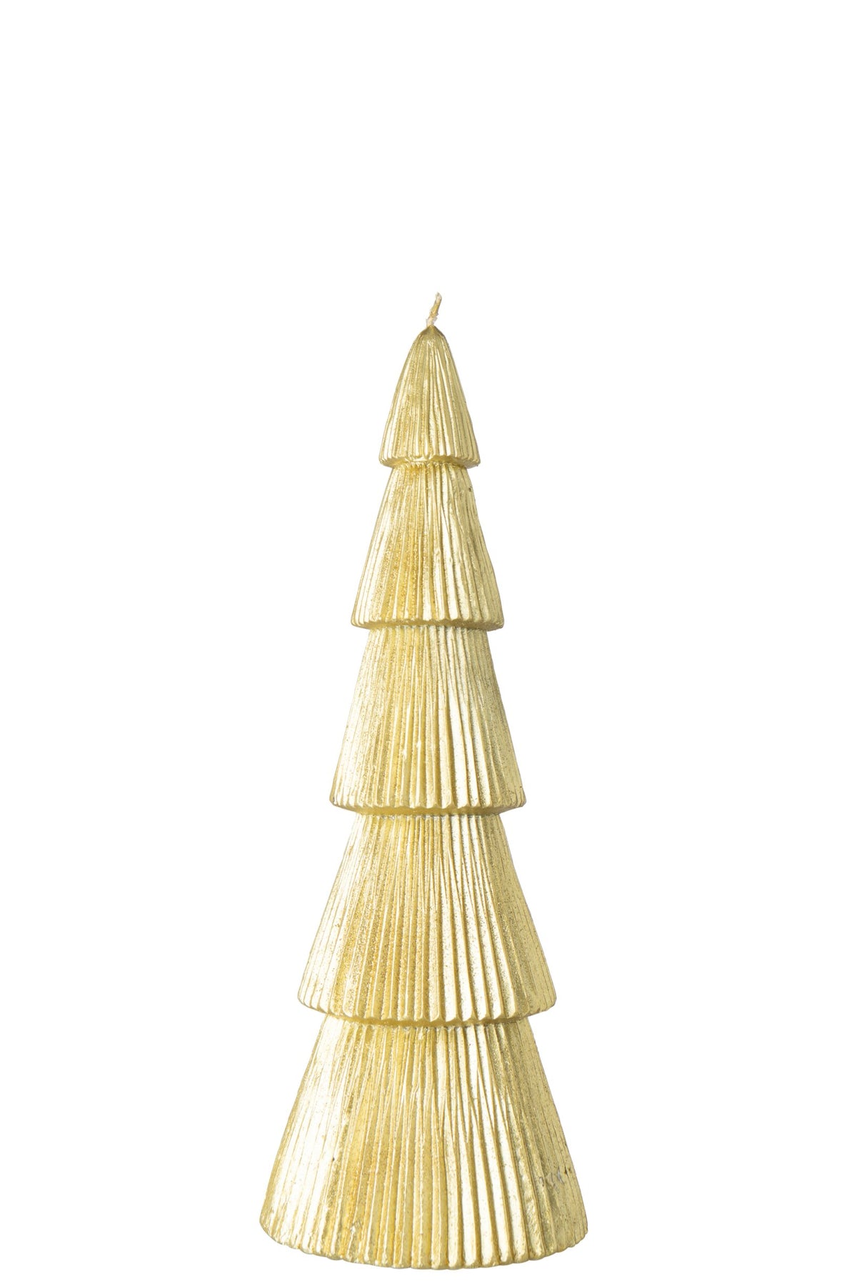 Kaars Dennenboom Paraffine Goud Large
