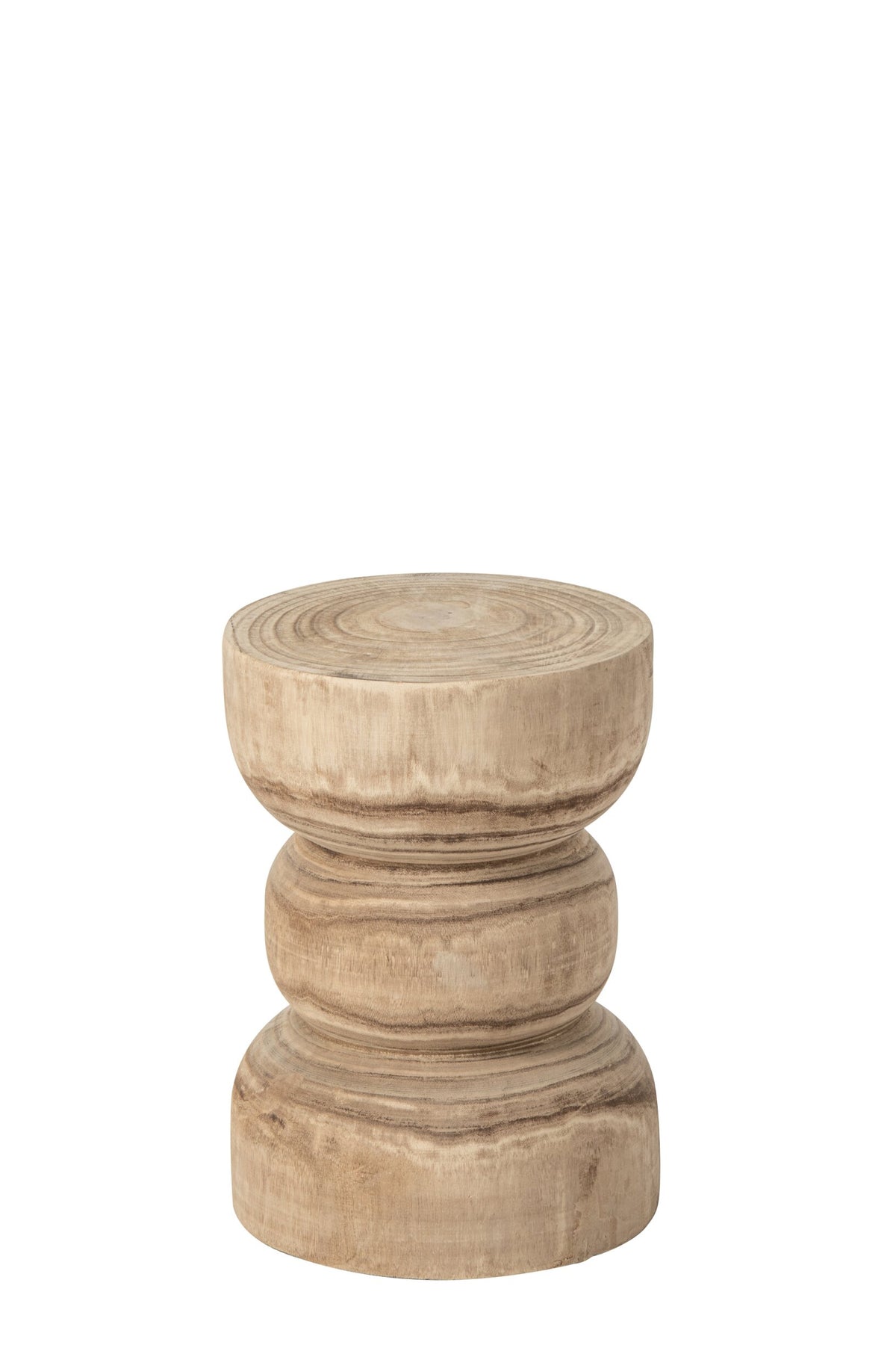 Side Table Leo Paulownia Wood Natural