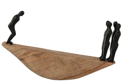 People Balance Mango Wood Natural/Black