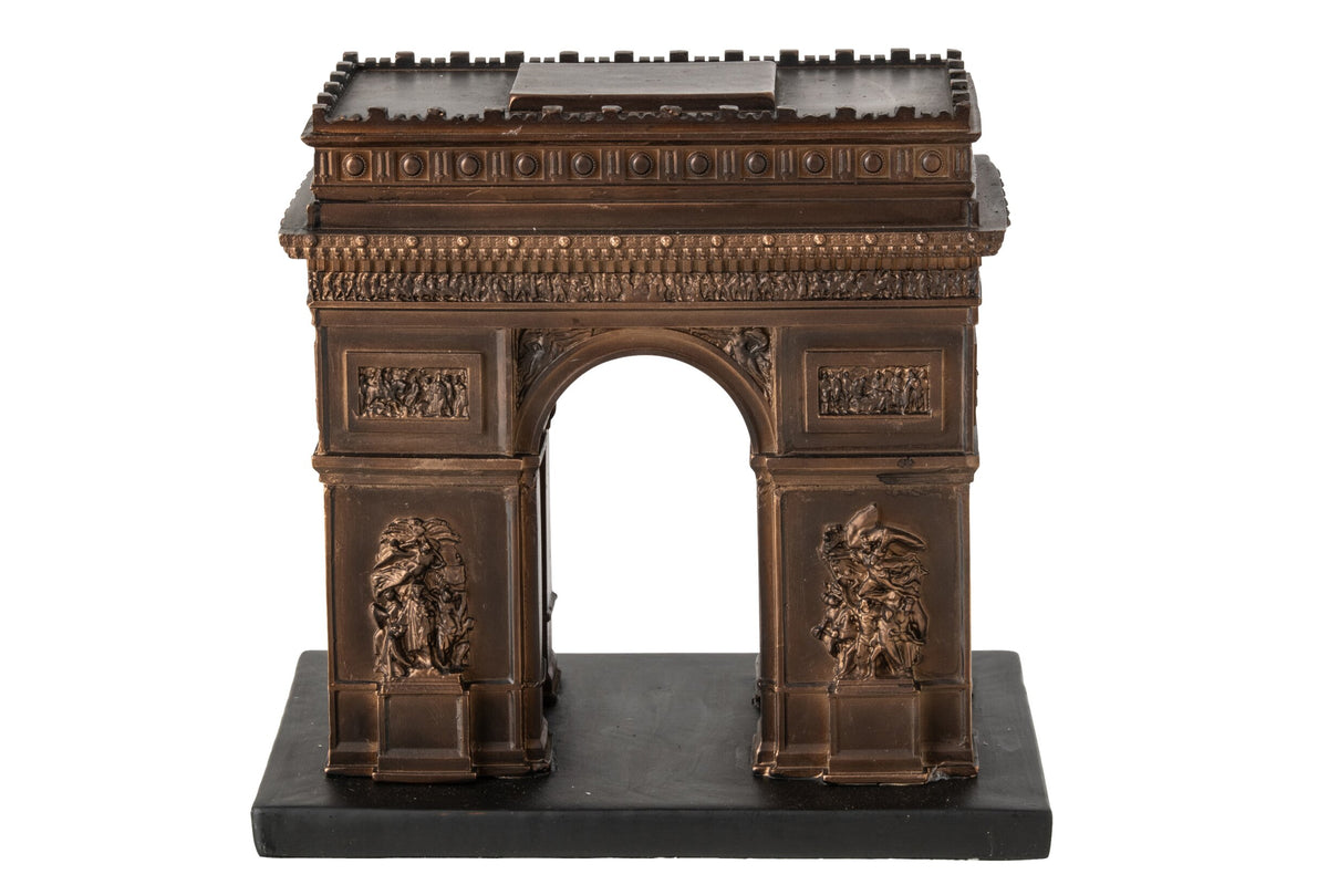 Arch Of Triumph Polyresin Bronze