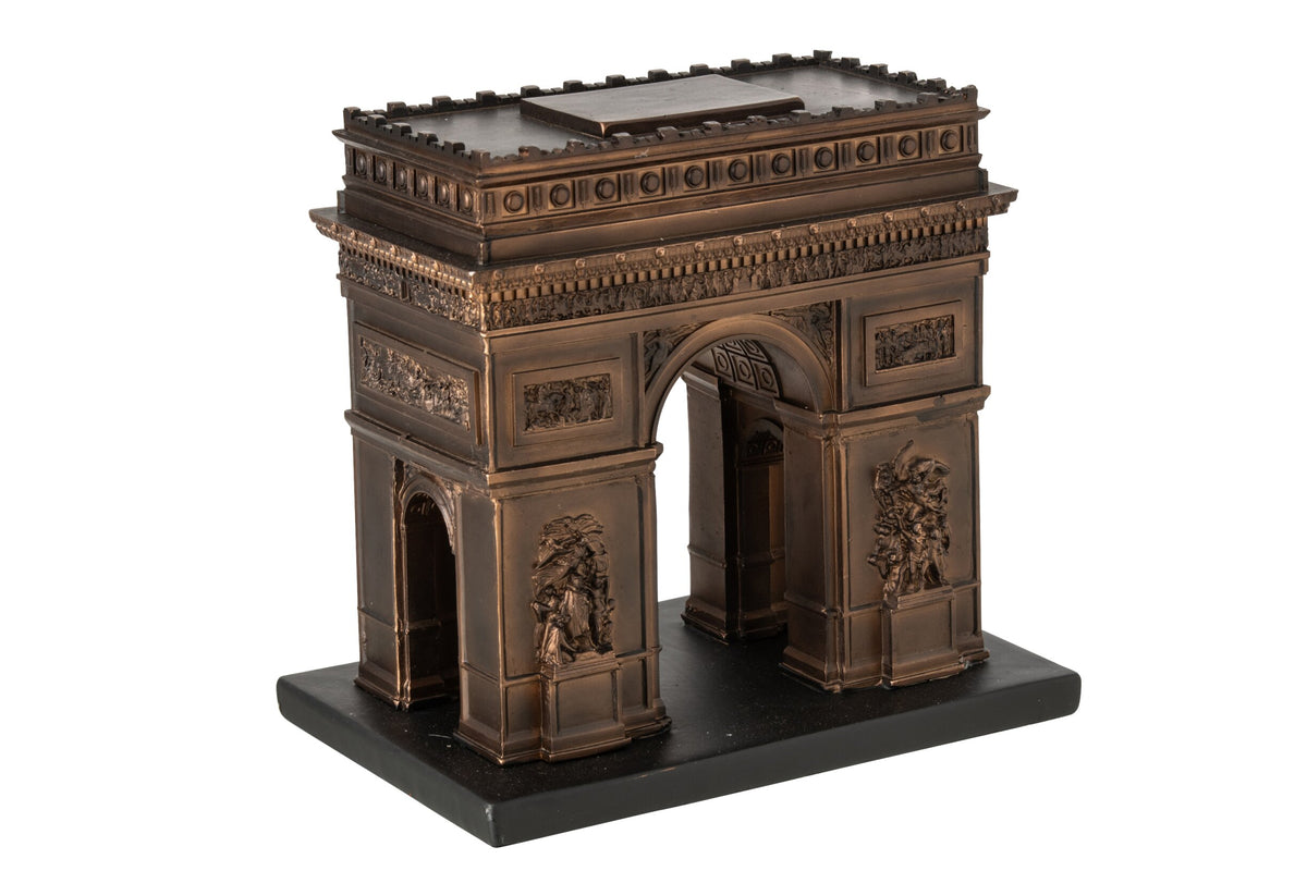 Arch Of Triumph Polyresin Bronze