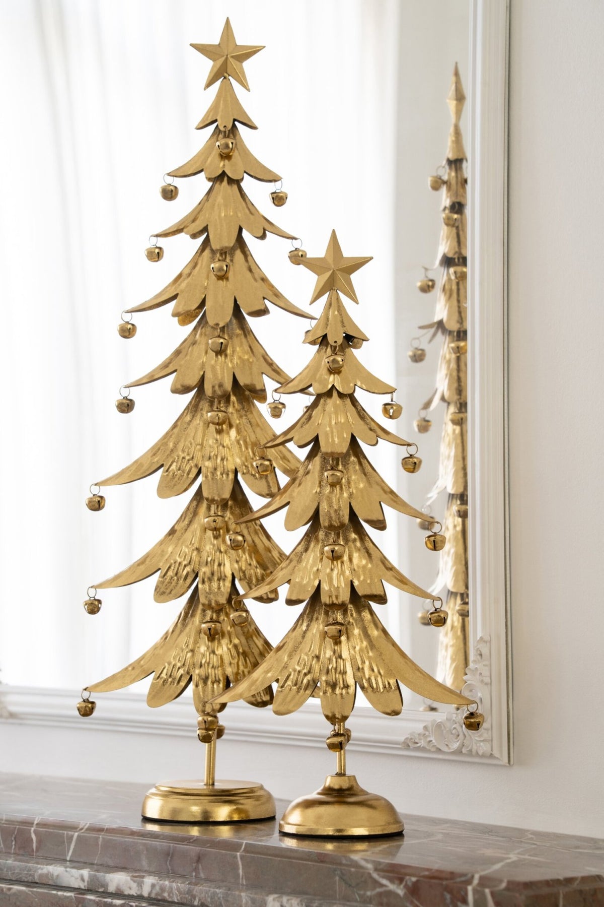 Christmas Tree Iron Gold Small