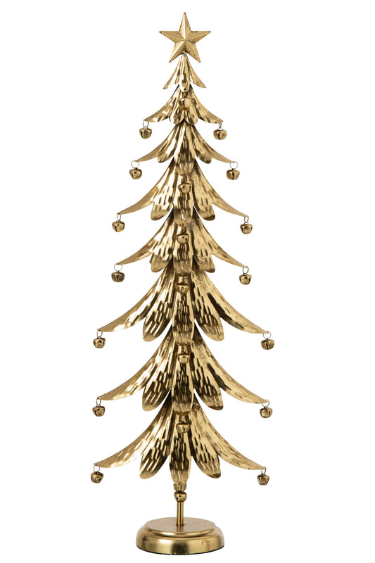 Christmas Tree Iron Gold Large