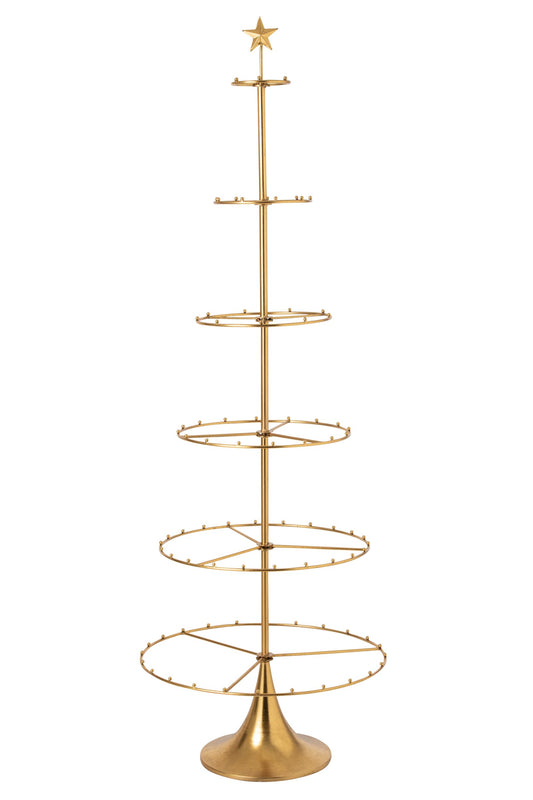Christmas Tree Iron Gold