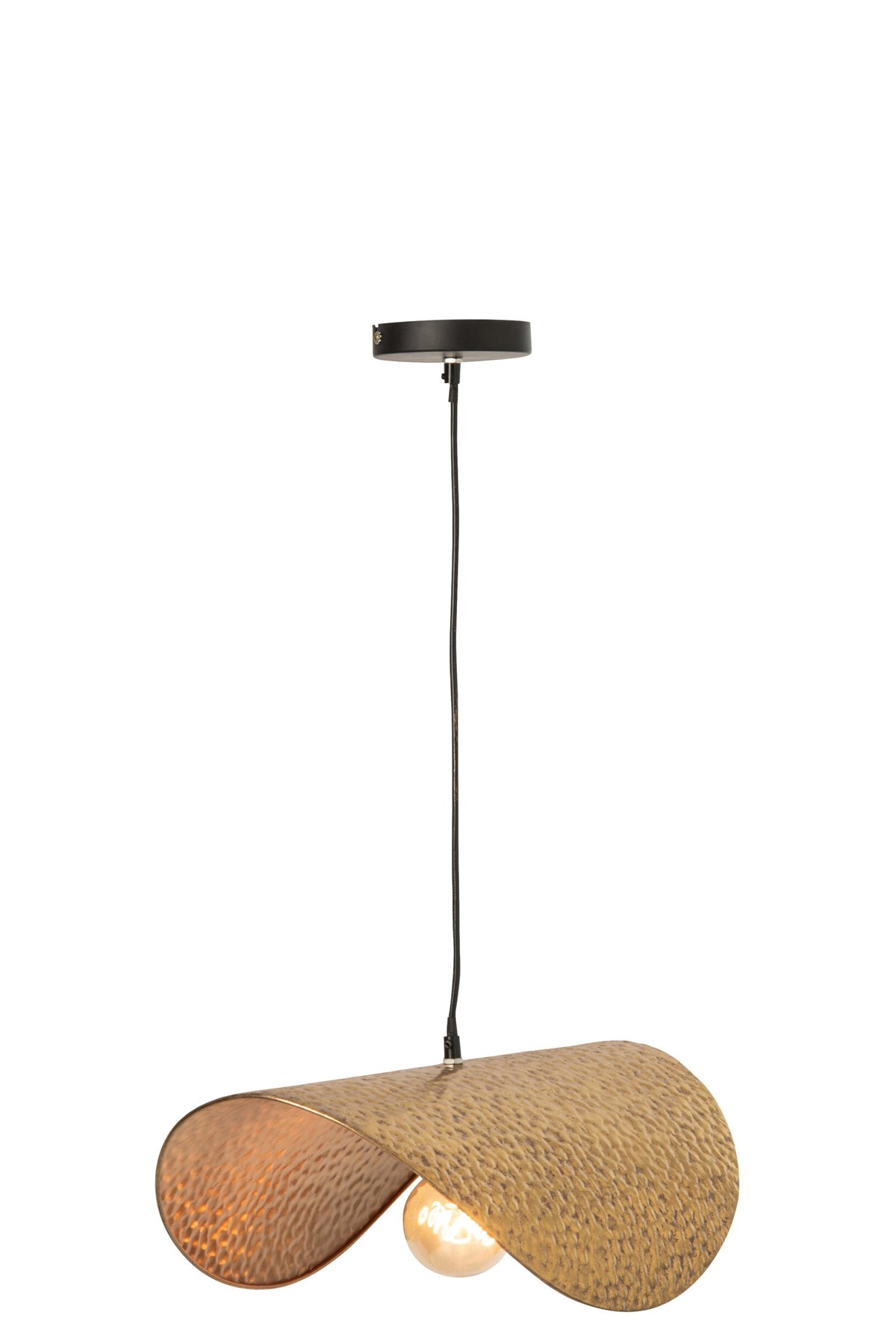 Ceiling light metal gold small