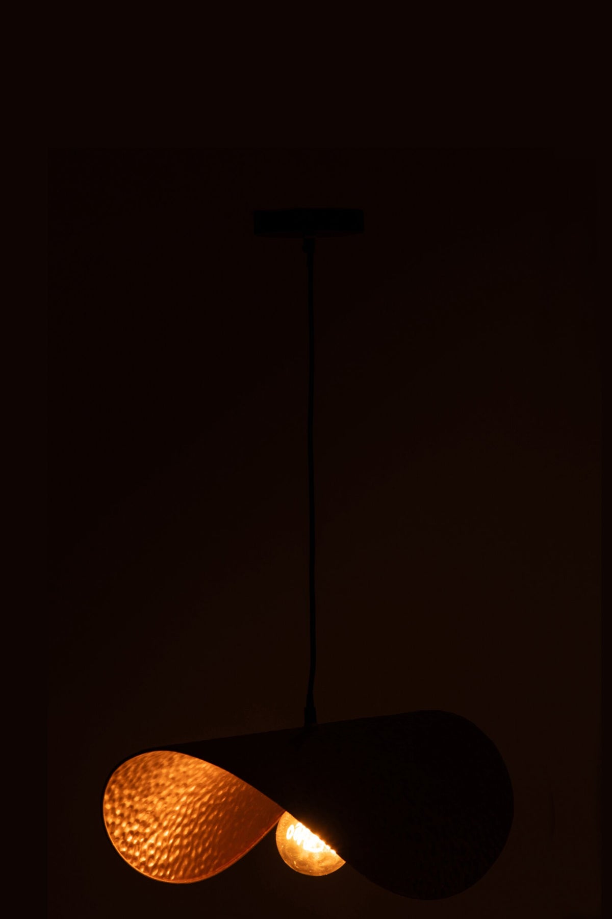 Ceiling light metal gold small