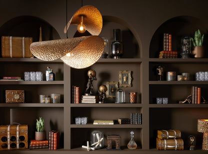 Ceiling light metal gold small
