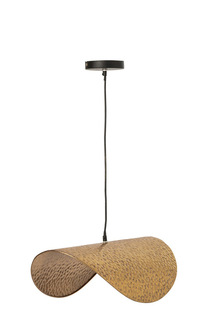 Ceiling light metal gold small