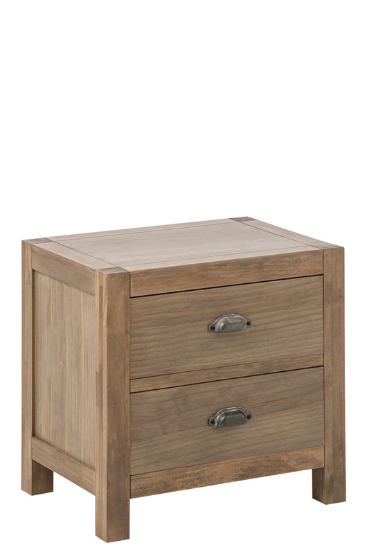 Bedside Table Blois Pinewood Natural