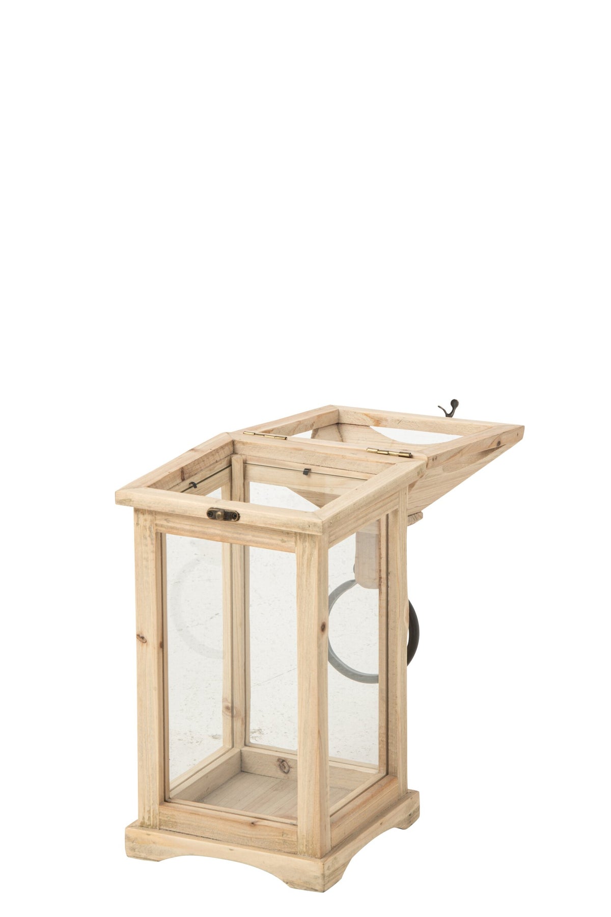 Lantaarn Chamonix Dennenhout Naturel Small