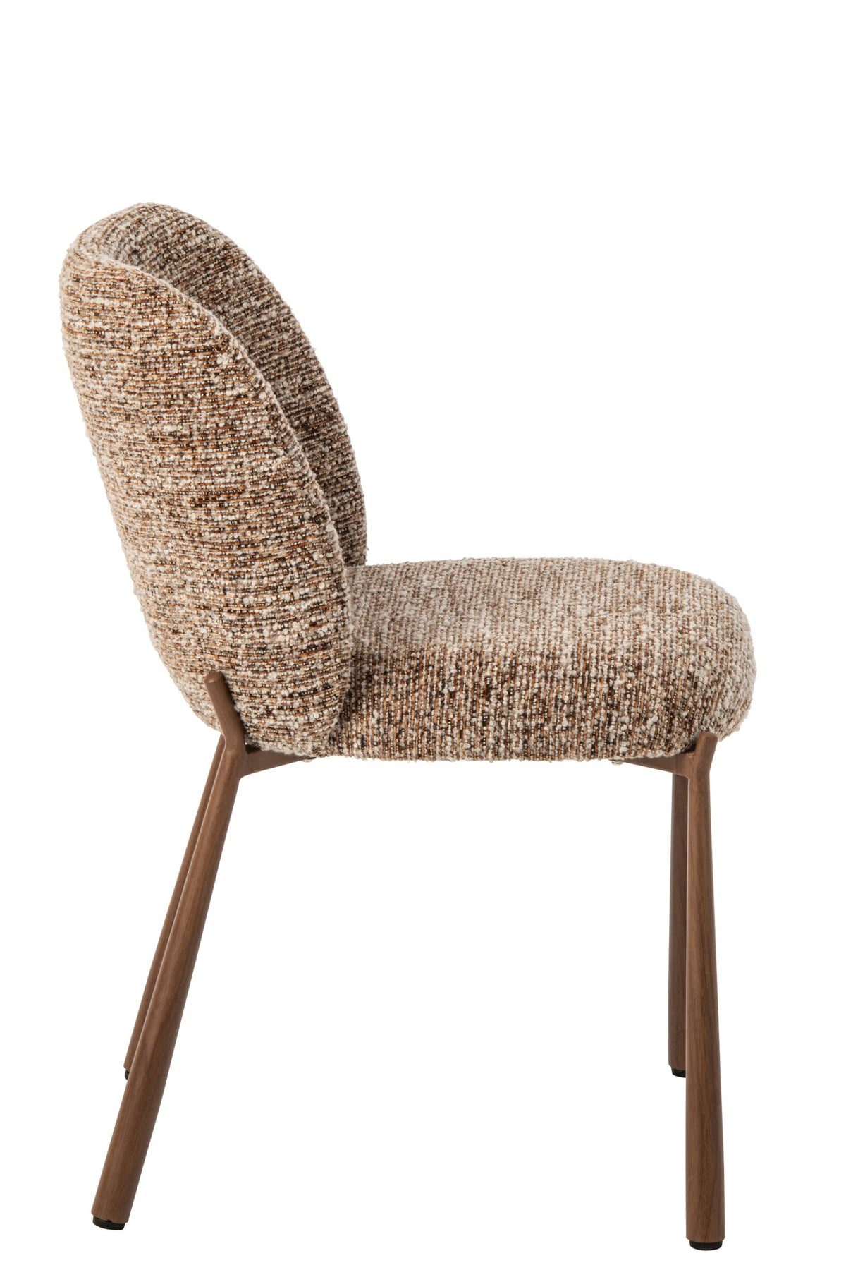 Dining Chair Metal Brown