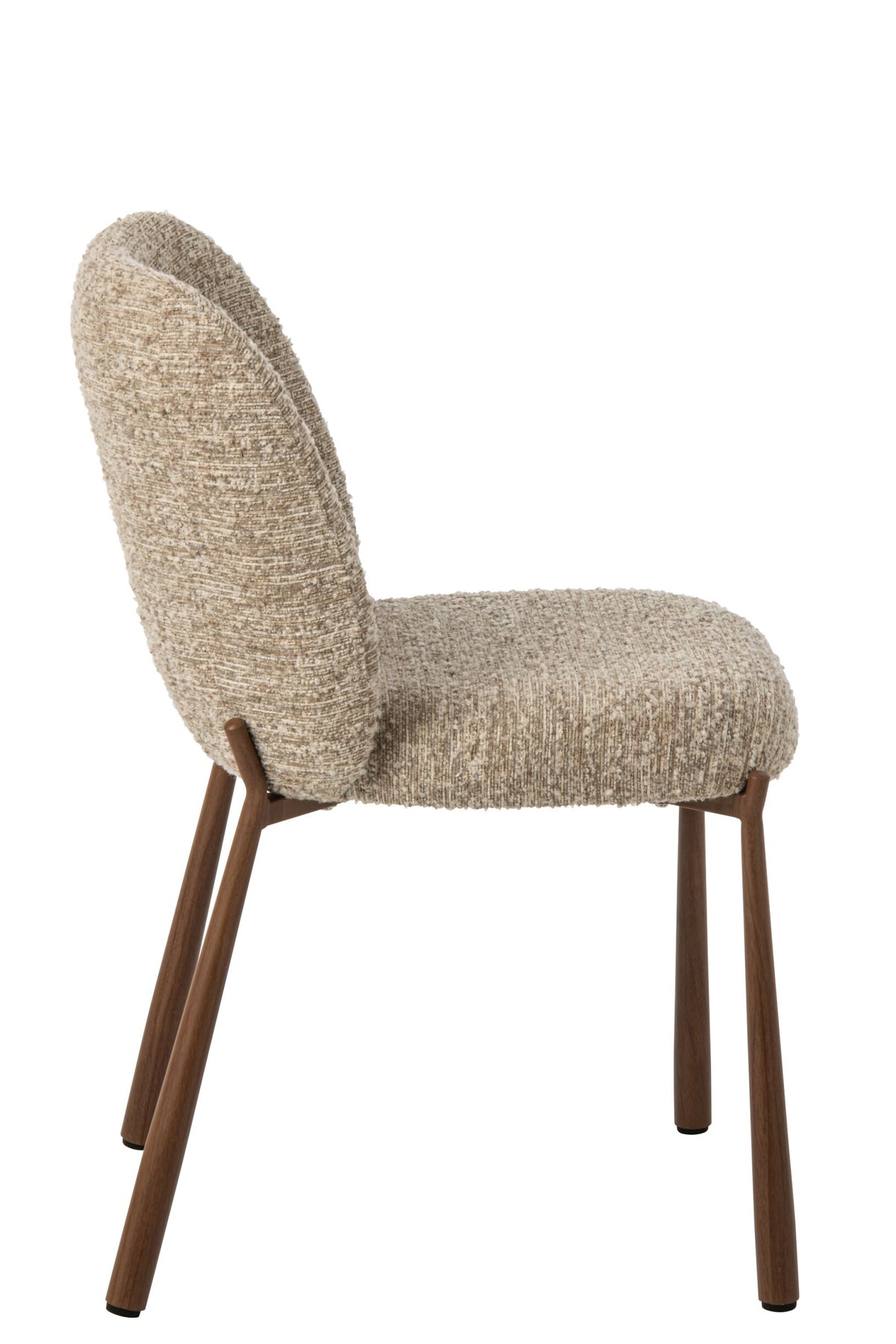 Dining Chair Metal Ecru