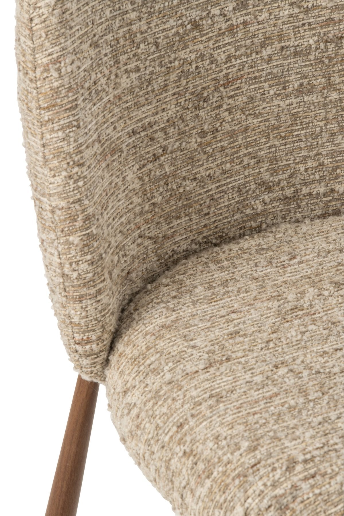 Dining Chair Metal Ecru