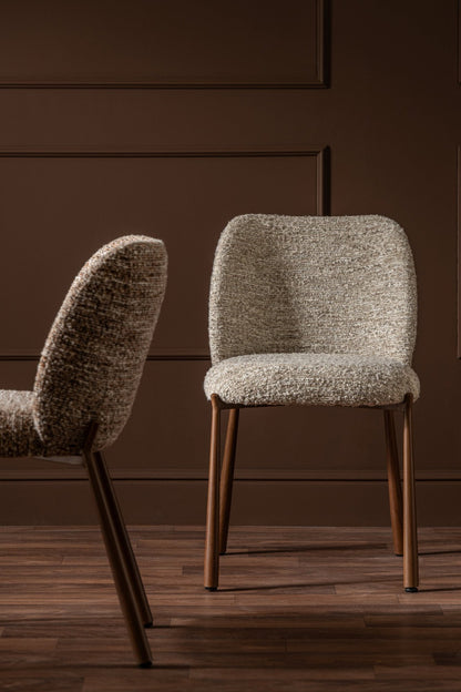Dining Chair Metal Ecru