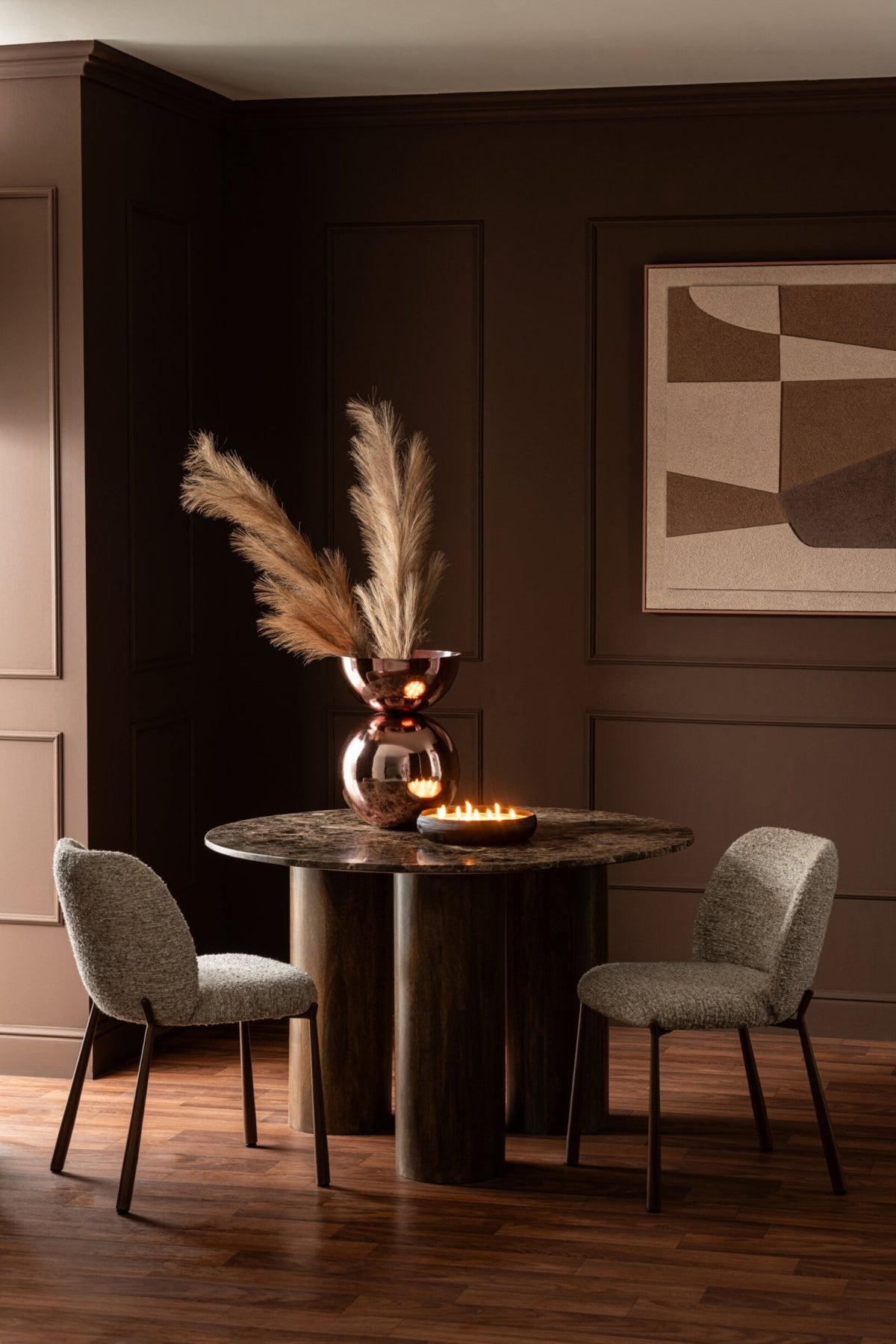 Dining Chair Metal Ecru