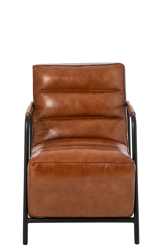 Armchair Leather Camel