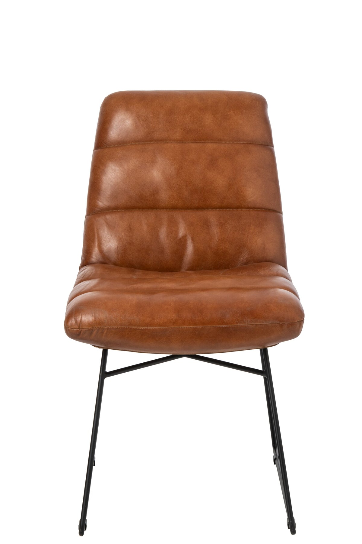 Dining Chair Leather Camel