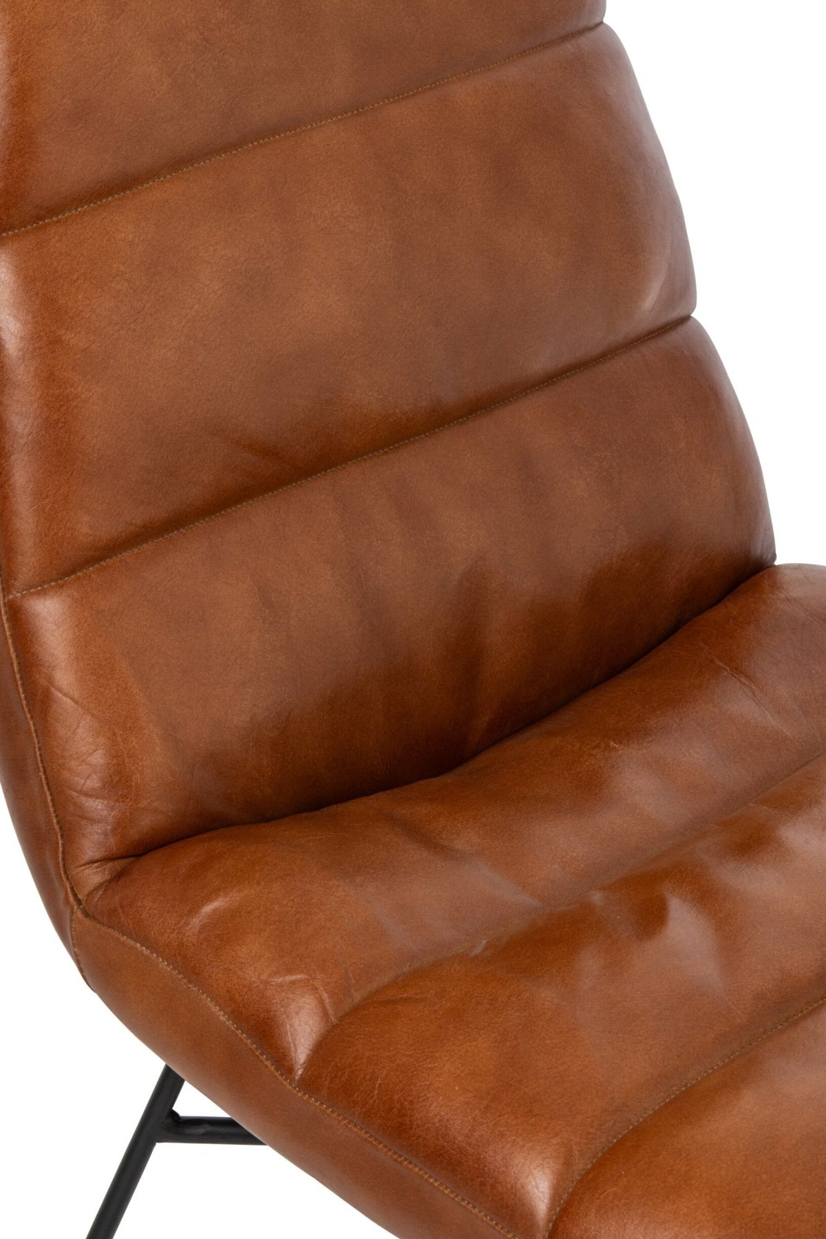 Dining Chair Leather Camel