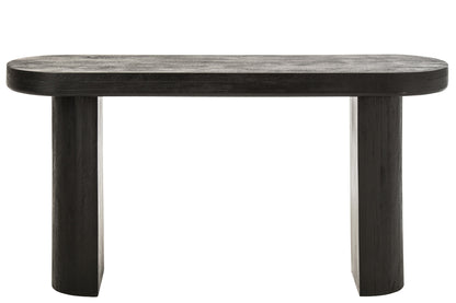 Console Mango Wood Black/Natural