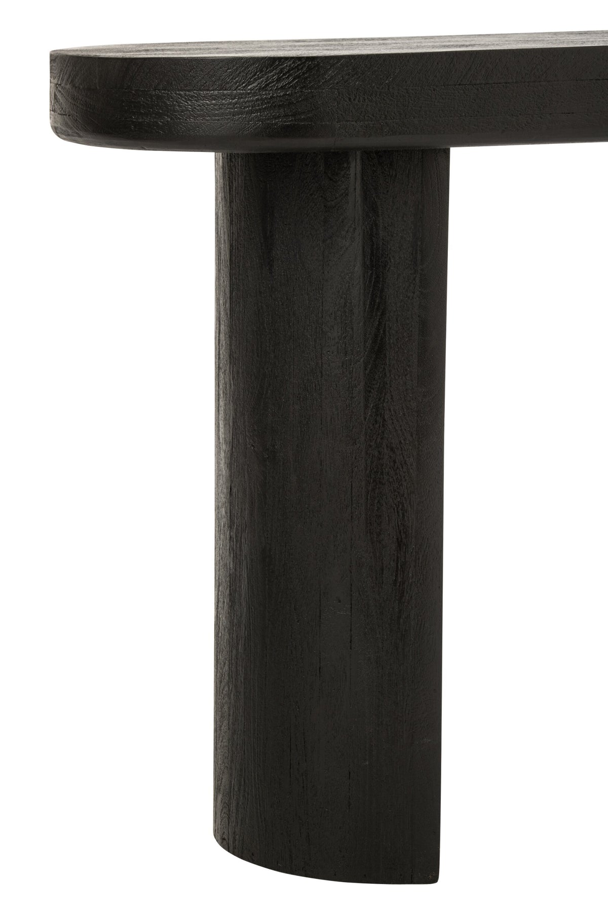 Console Mango Wood Black/Natural
