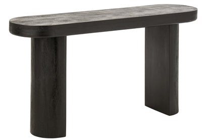Console Mango Wood Black/Natural