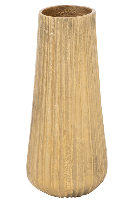 Vase Aluminium Gold