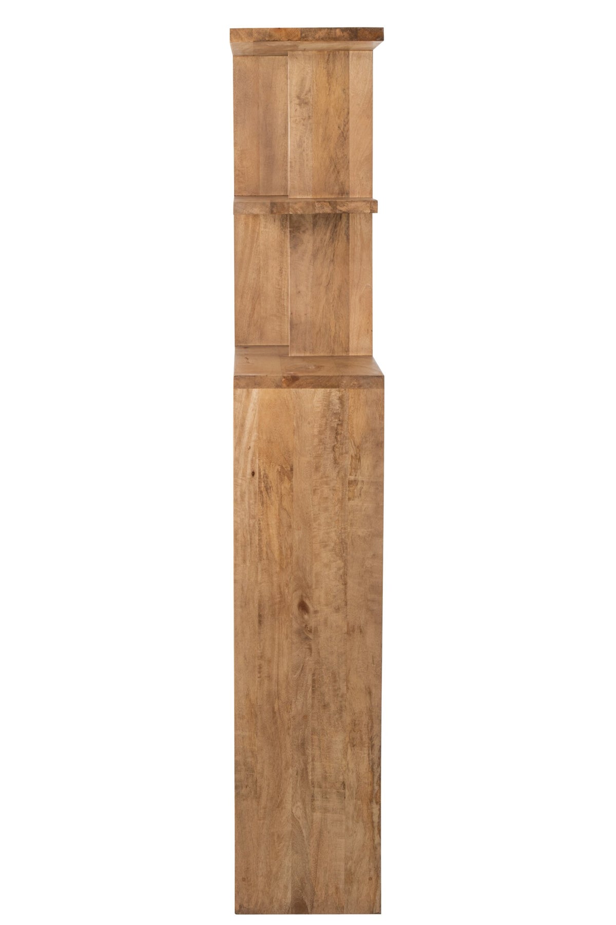 Bookcase Mango Wood Natural Large