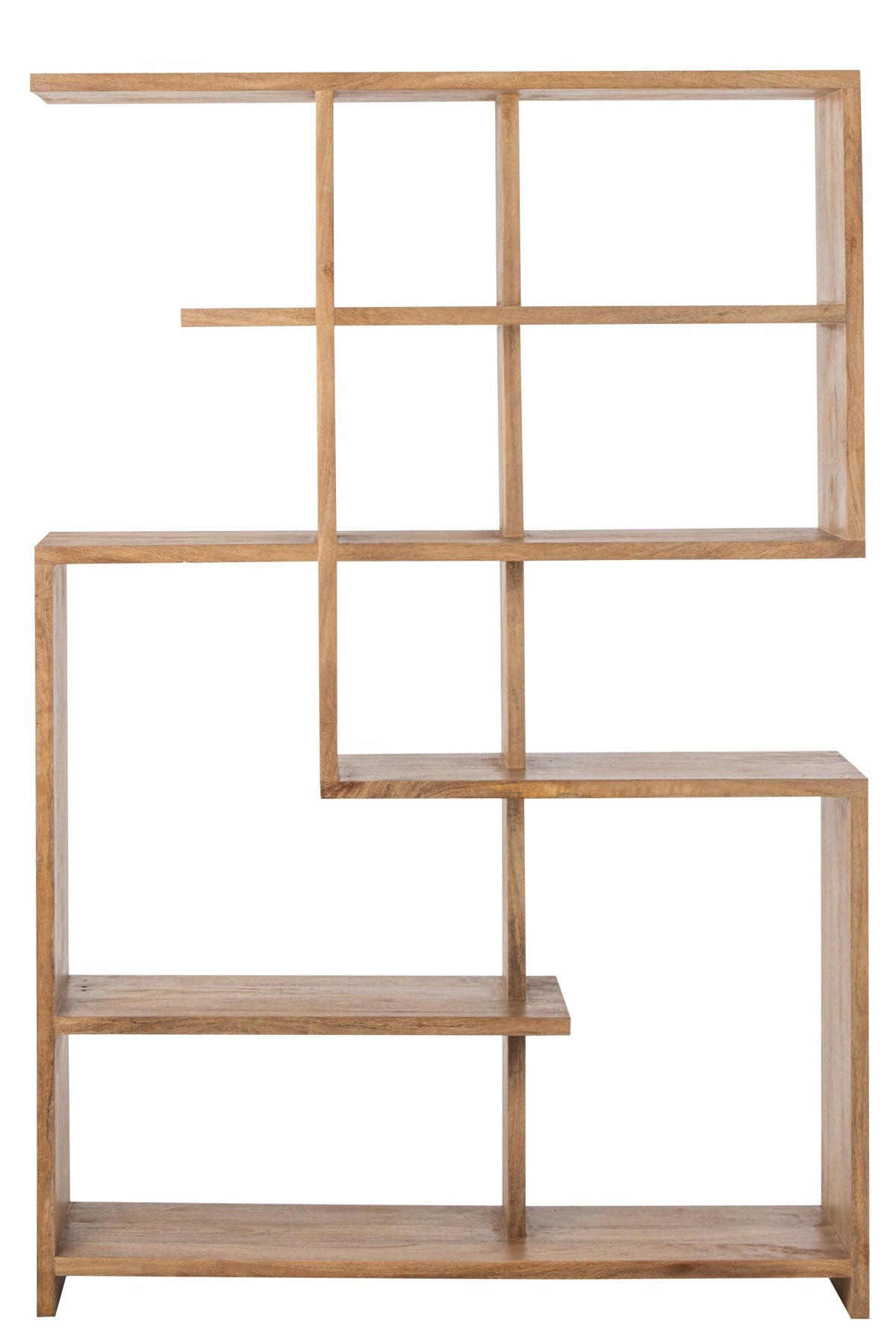 Bookcase Mango Wood Natural Large