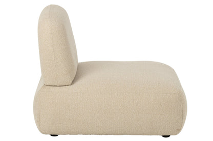 Modular Sofa Olivia Plywood/Fabric Ecru