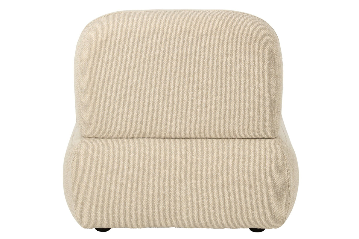 Modular Sofa Olivia Plywood/Fabric Ecru