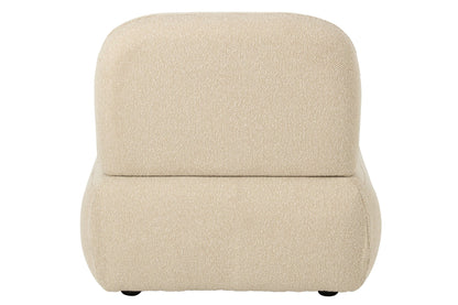 Modular Sofa Olivia Plywood/Fabric Ecru
