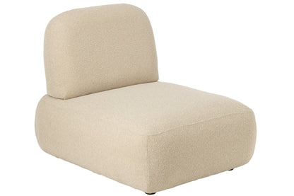 Modular Sofa Olivia Plywood/Fabric Ecru