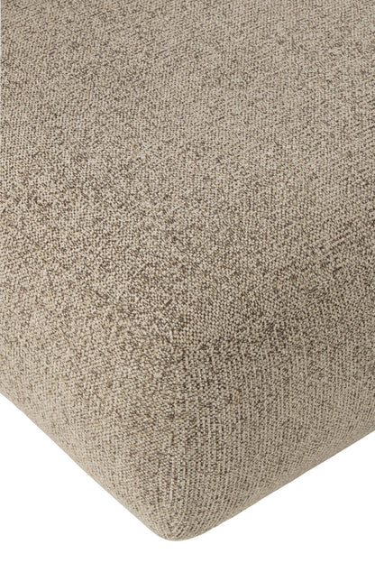 Modular Sofa Olivia Plywood/Fabric Brown/Ecru