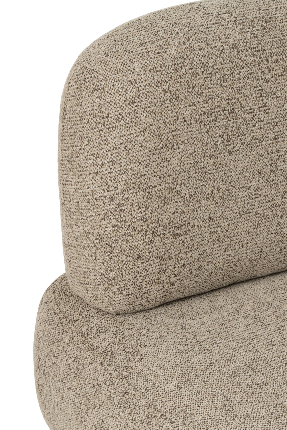 Modular Sofa Olivia Plywood/Fabric Brown/Ecru