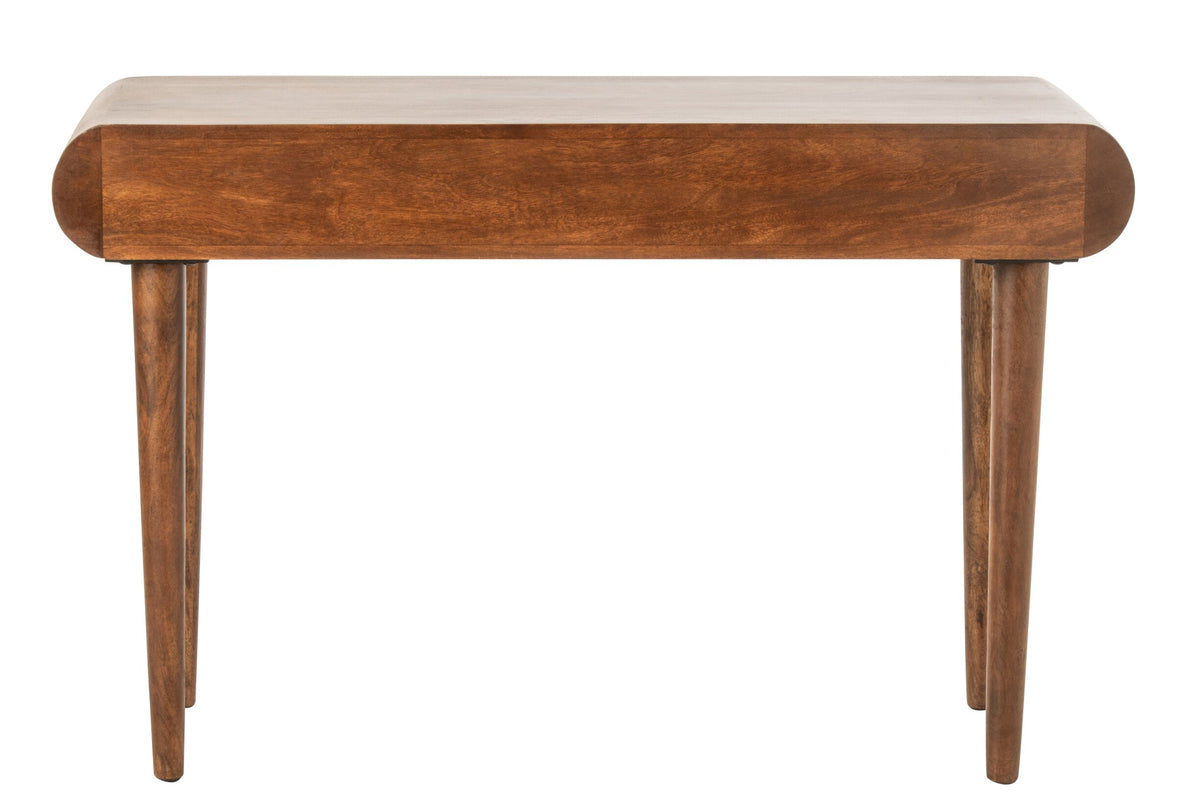 Console Multi Drawers Mango Wood Natural/Black