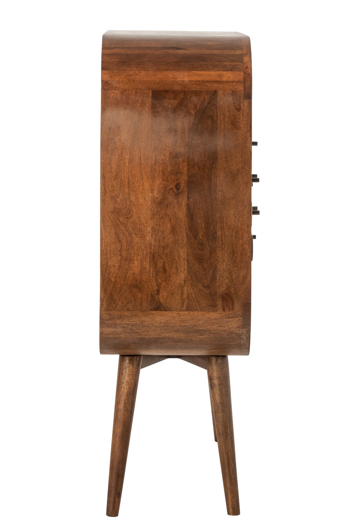 Cabinet Multi Drawers Mango Wood Natural/Black