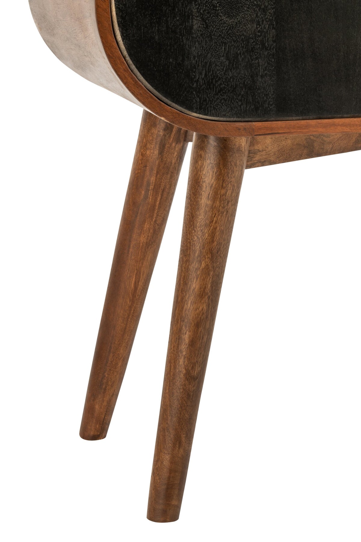 Cabinet Multi Drawers Mango Wood Natural/Black