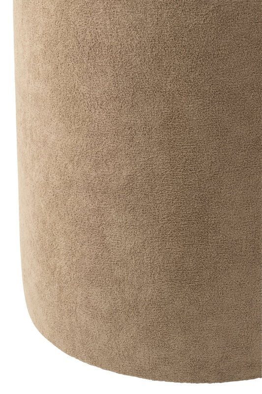 Pouffe MDF Taupe