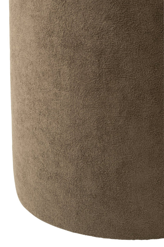 Pouffe MDF Brown