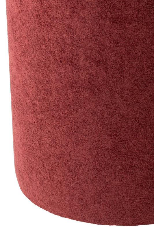 Pouffe MDF Burgundy