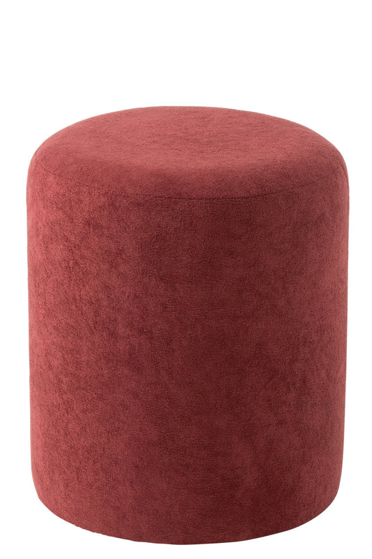 Pouffe MDF Burgundy
