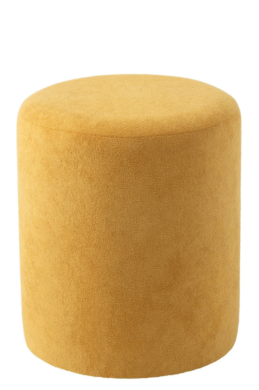 Pouffe MDF Warm Yellow