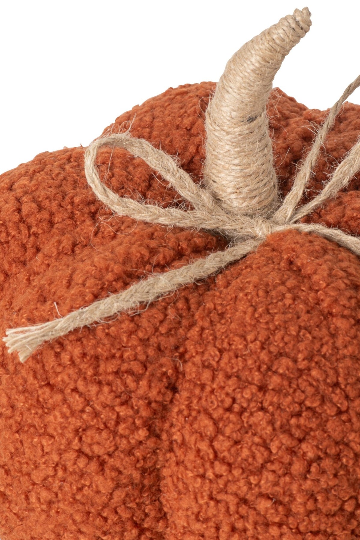 Pumpkin Fabric Rust Brown Large