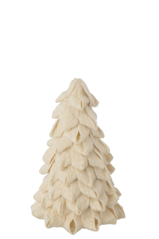 Tree Felt Ecru